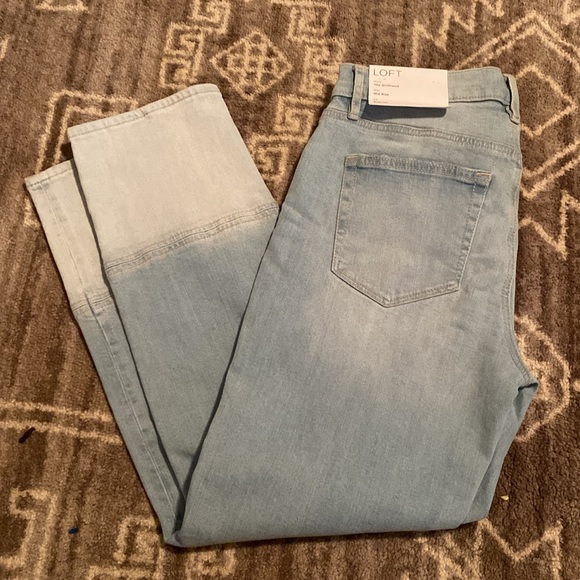 Loft The Girlfriend Mid-Rise Jeans - Picture 2 of 7